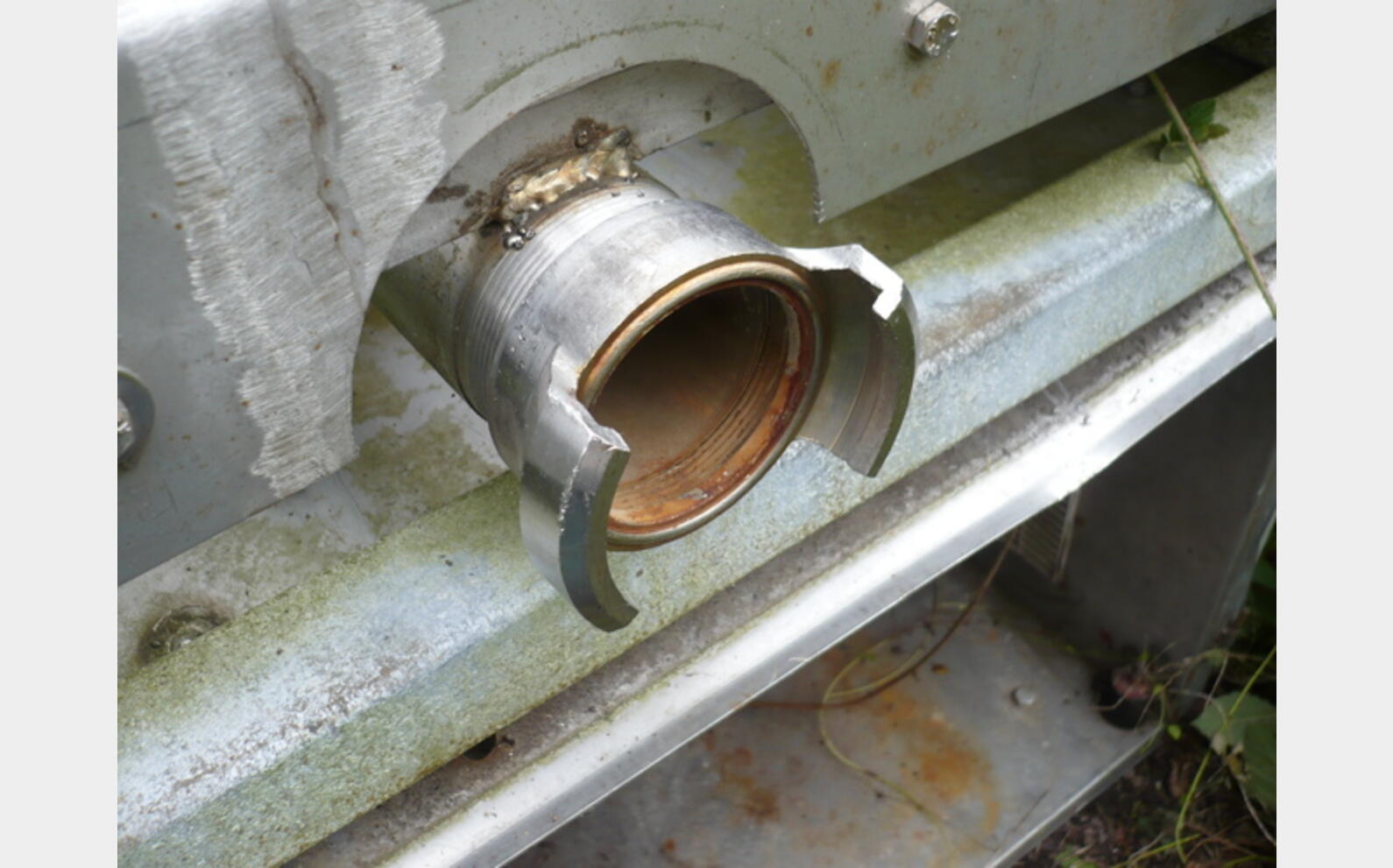 citerne de stockage en INOX