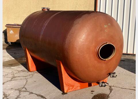 Horizontal fiber tank - Capacity 50 HL