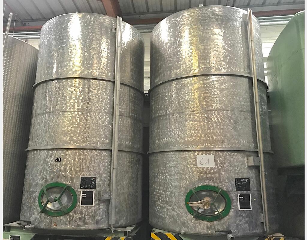 Cuve Inox cylindrique verticale PU0118