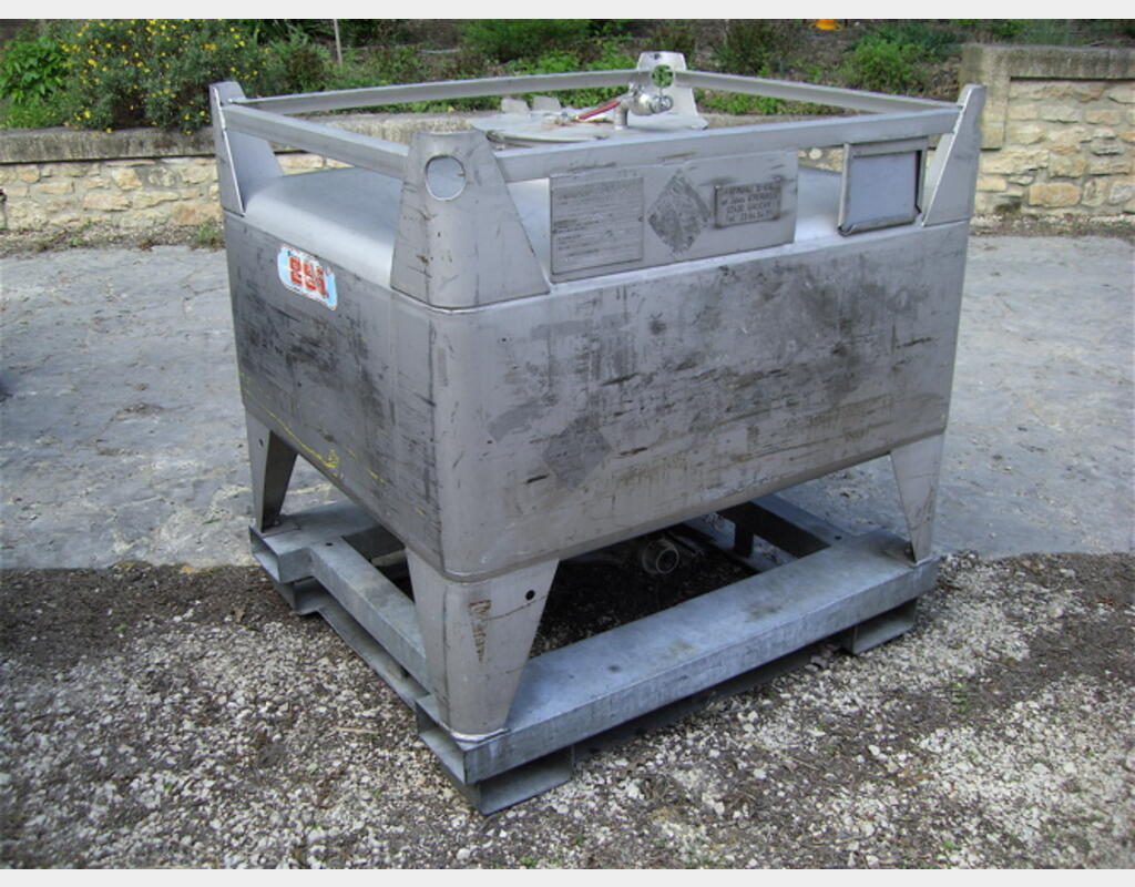 conteneur INOX 304L 665 litres