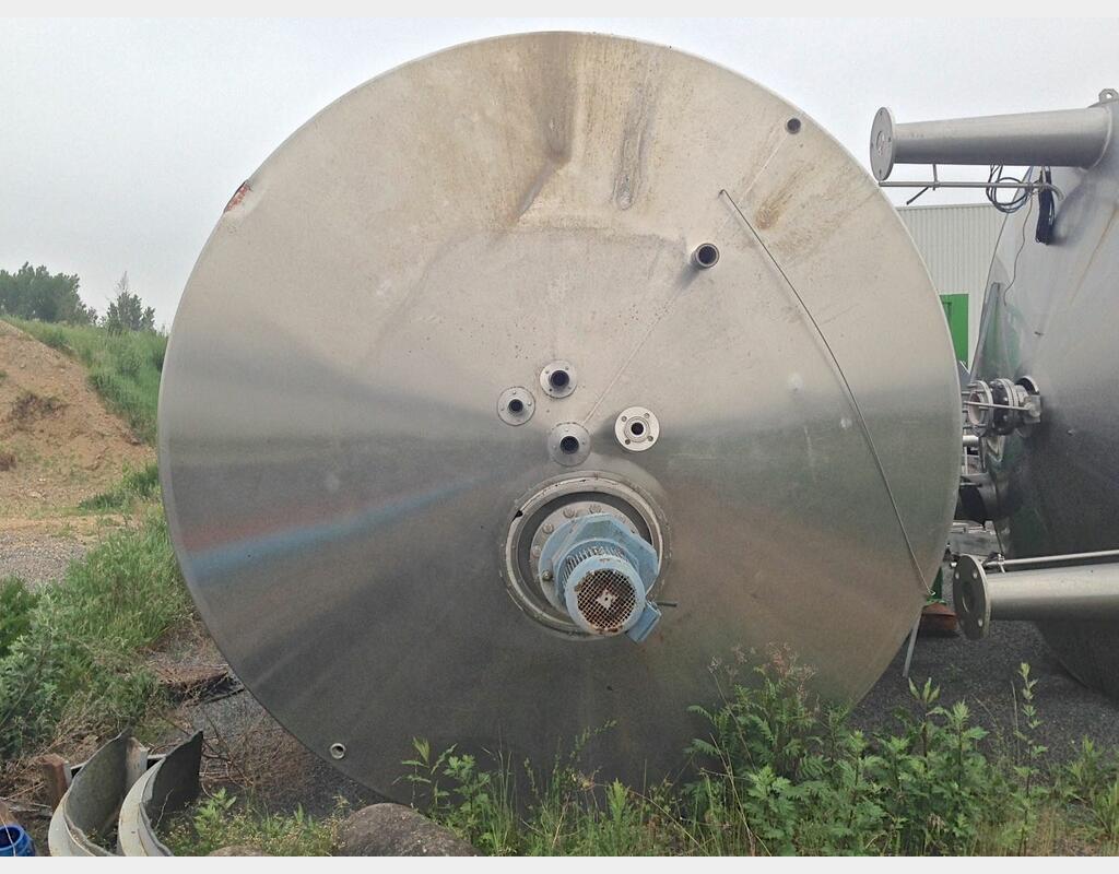 Cuve inox de mélange - 20000 l