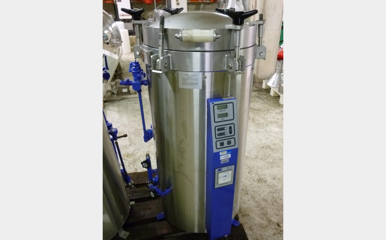 autoclave INOX Ann&eacute;e : 1999 Constructeur : GETTINGE