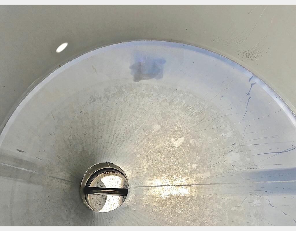 Cuve de stockage inox - capacité 400 l