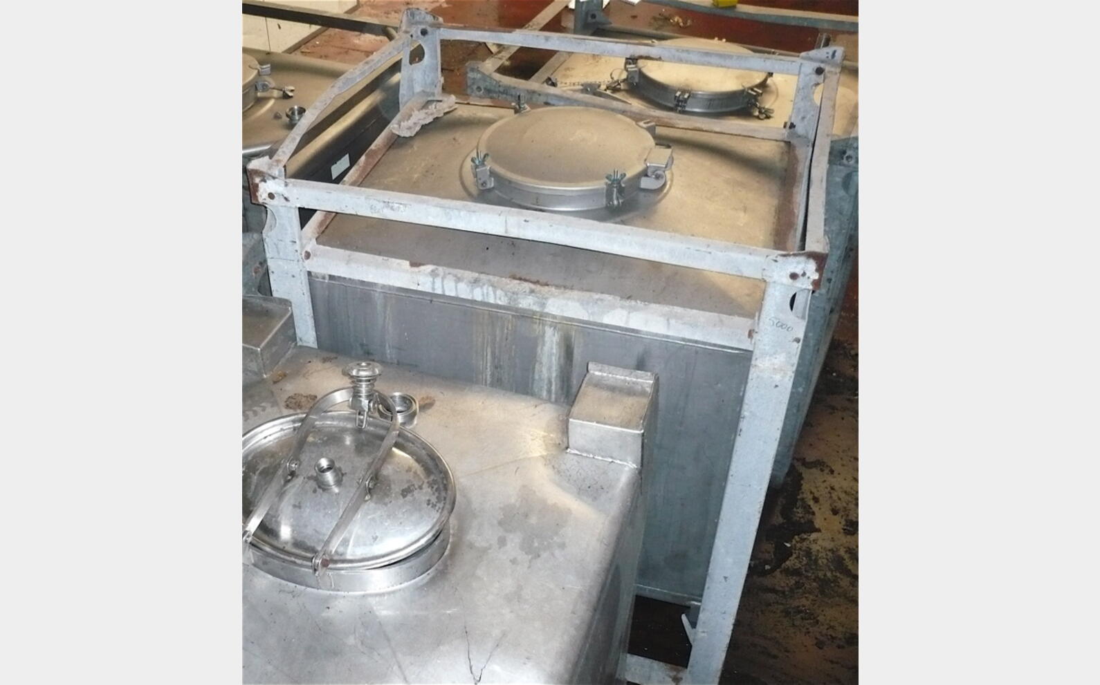 conteneur INOX 1000 litres