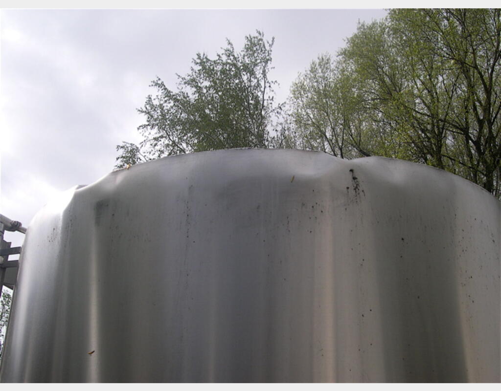 Cuve de stockage de 2400 litres - INOX 304