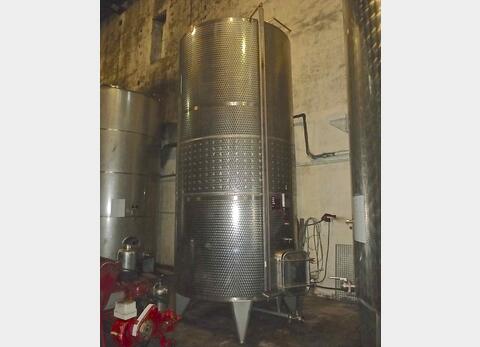 Cuve inox ferm&eacute;e sur pieds