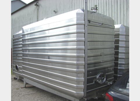 Cuve parall&eacute;l&eacute;pip&egrave;dique INOX 316L