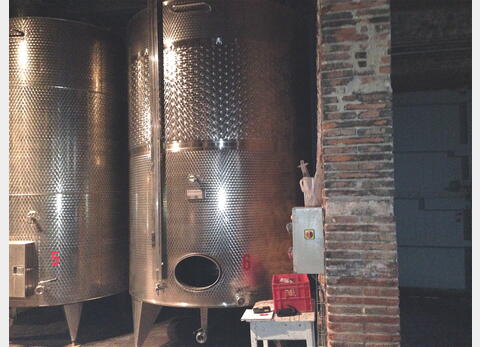 Cuve inox de stockage de 120 hls