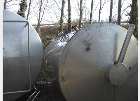 Cuve inox isol&eacute;e 14.000L Volume : 14.000 litres