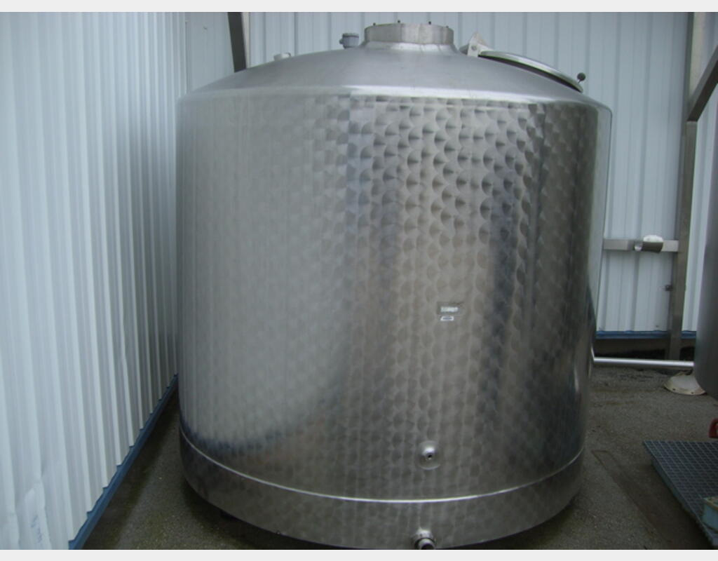 cuve de stockage de 5.000 litres - INOX