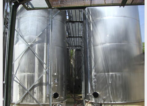 Cuve INOX 316 cylindrique verticale