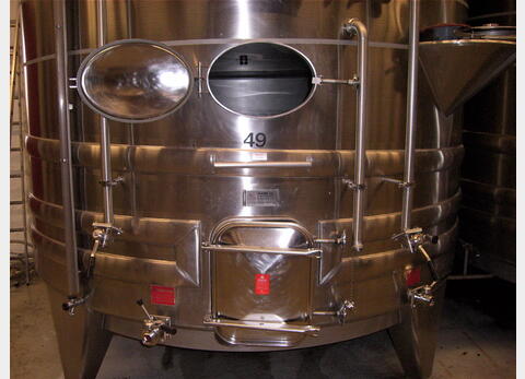 Cuve inox Lejeune 180hls deux compartiments