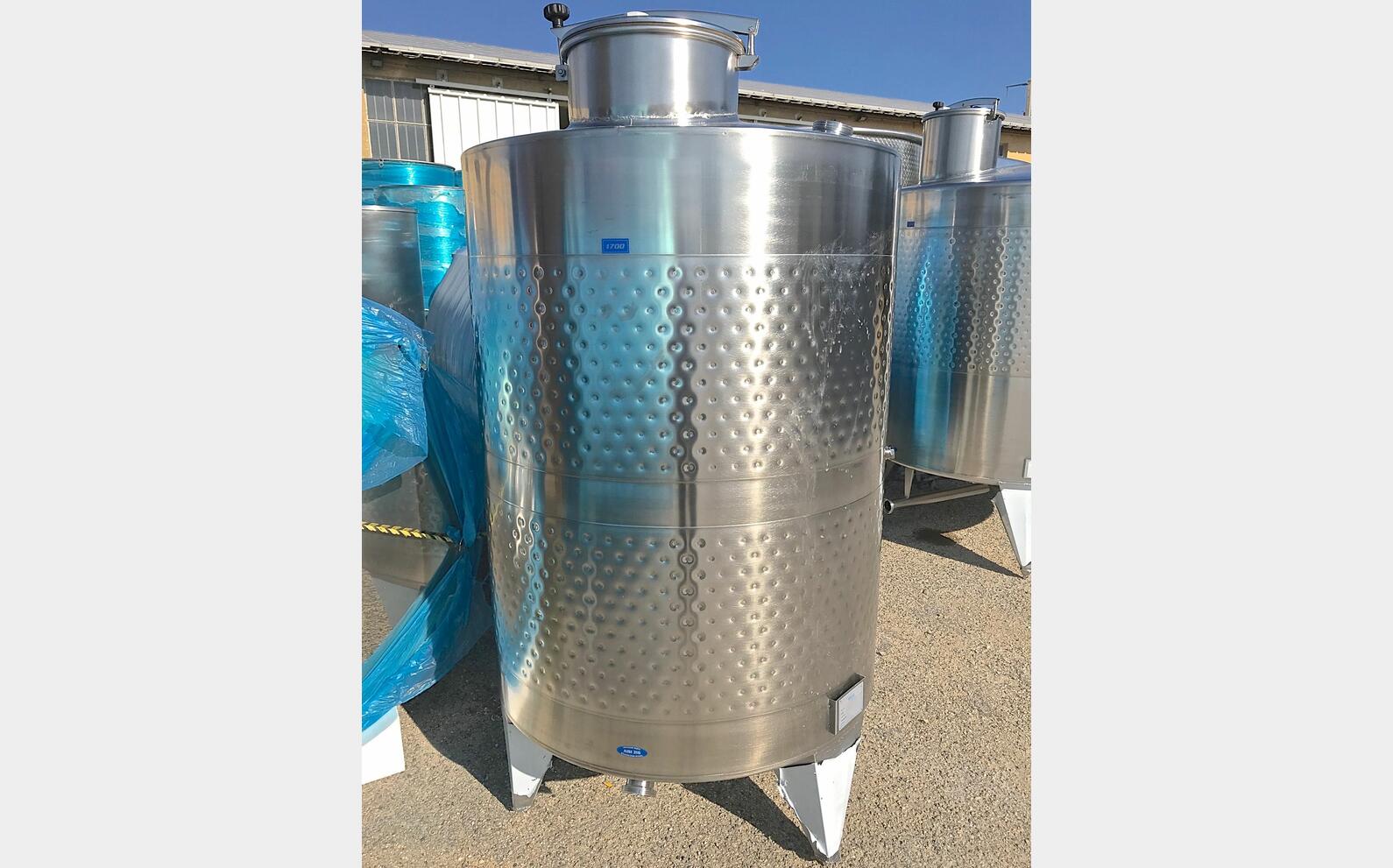 316 stainless steel tank - Cold belt 17 HL (1700 liters) ARSILAC