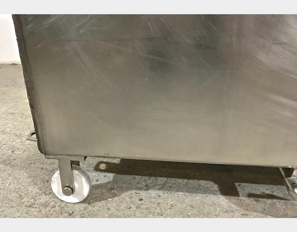 Cuve de stockage parallélépipèdique - sur chassis de 200 L