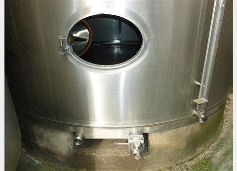 Cuve stockage INOX 316 sur socle Agroalimentaire Marque : PIERRE GUERIN