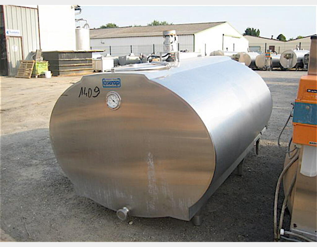 Cuve stockage INOX isol&eacute;e Volume : 1700 litres