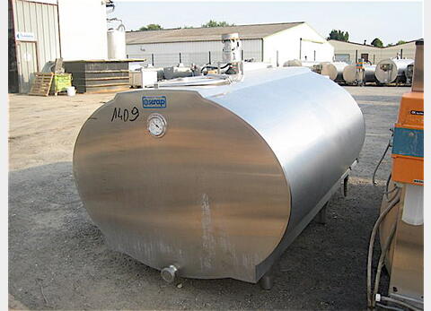 Cuve stockage INOX isol&eacute;e Volume : 1700 litres