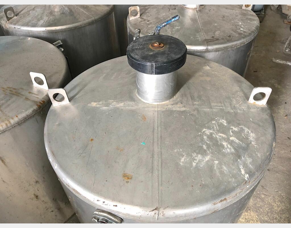 Cuve de stockage inox - Volume : 200 litres