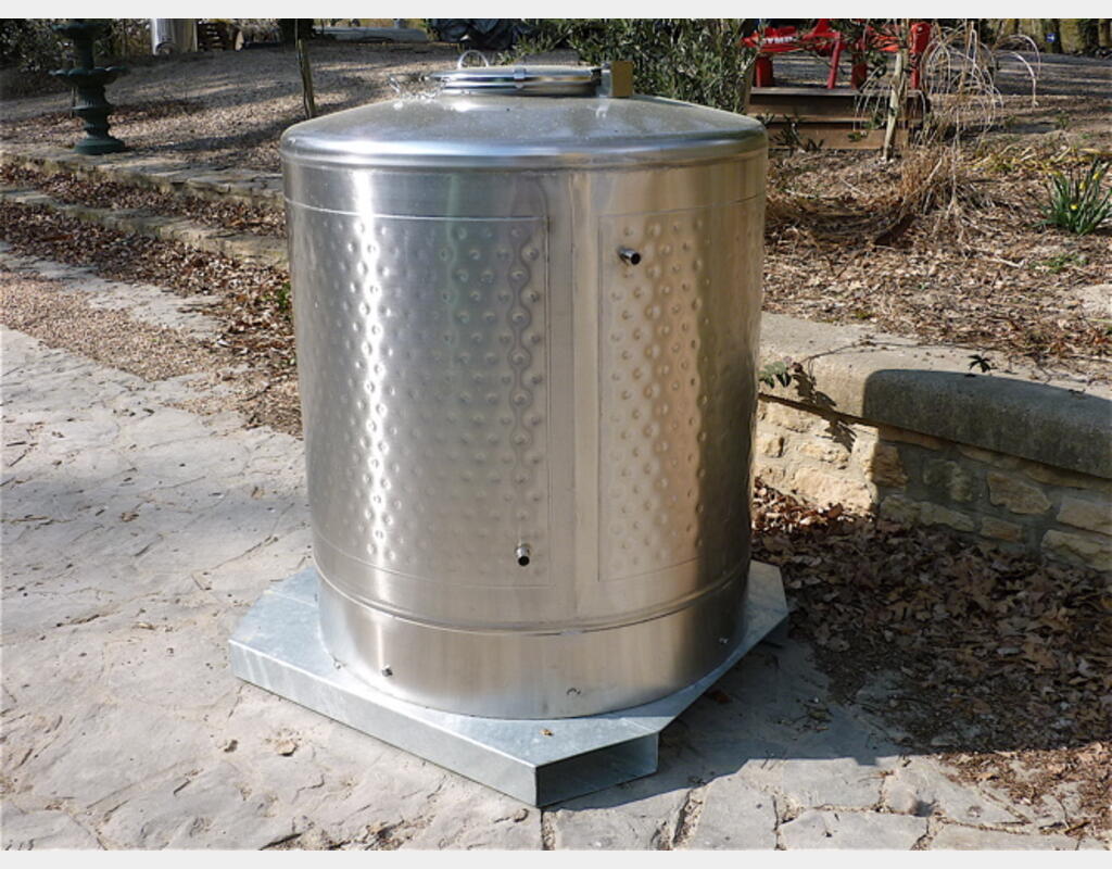 CONTENEUR IBC SBP INOX 304 - 994 litres, 130 kg