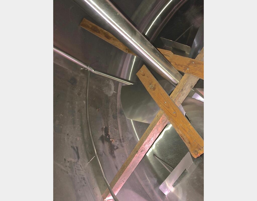 Cuve inox de mélange - 20000 l