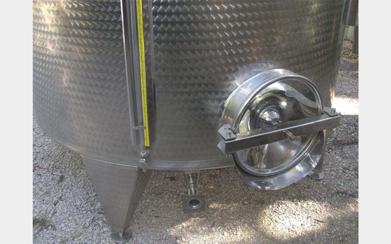 cuve INOX 304 chapeau flottant MATERIEL NEUF