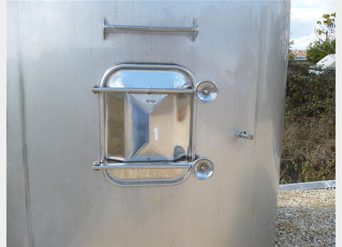 cuve stockage INOX 304 Agroalimentaire (vin rouge) Volume : 10000 litres