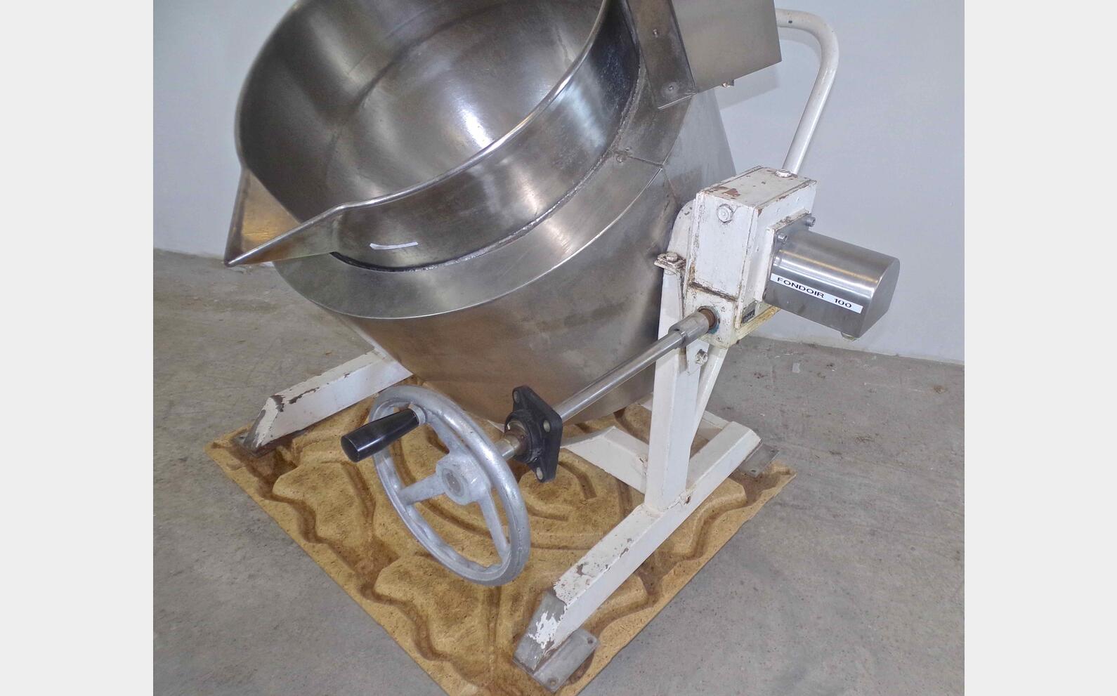 Fondoir inox double enveloppe