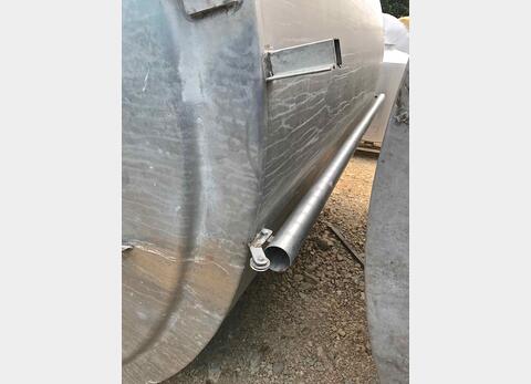 Cuve inox cylindrique verticale