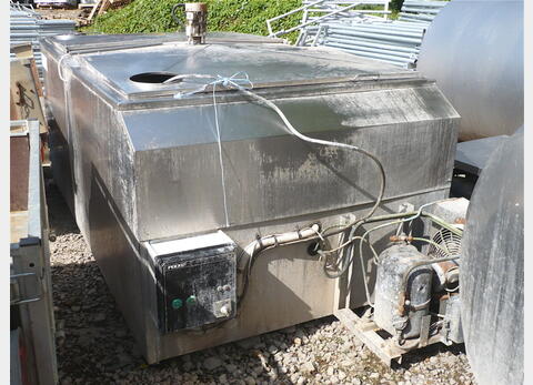 Tank &agrave; lait INOX 304 Volume : 1.800 litres