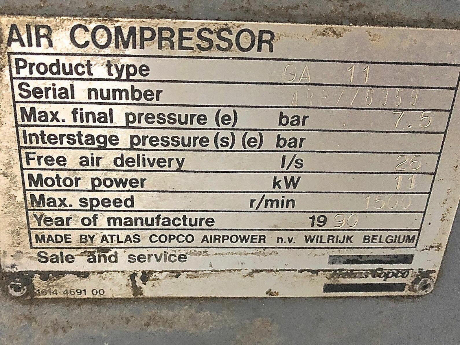 Compressor - GA 11 model