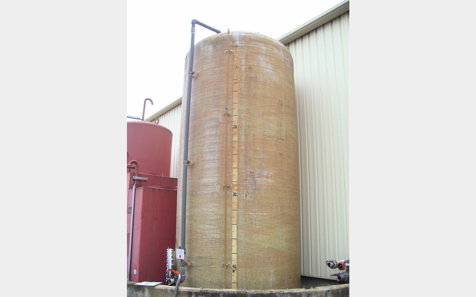 Cuve Polyester d'occasion 50m3