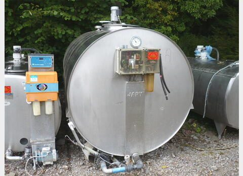 Tank &agrave; lait INOX 304 Volume : 4.140 litres