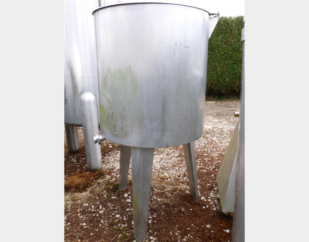 cuve de stockage INOX