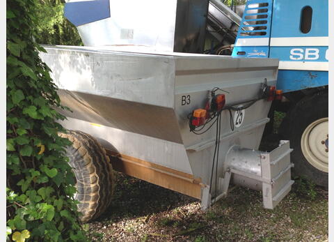 Benne &agrave; vendange inox 46 Hls