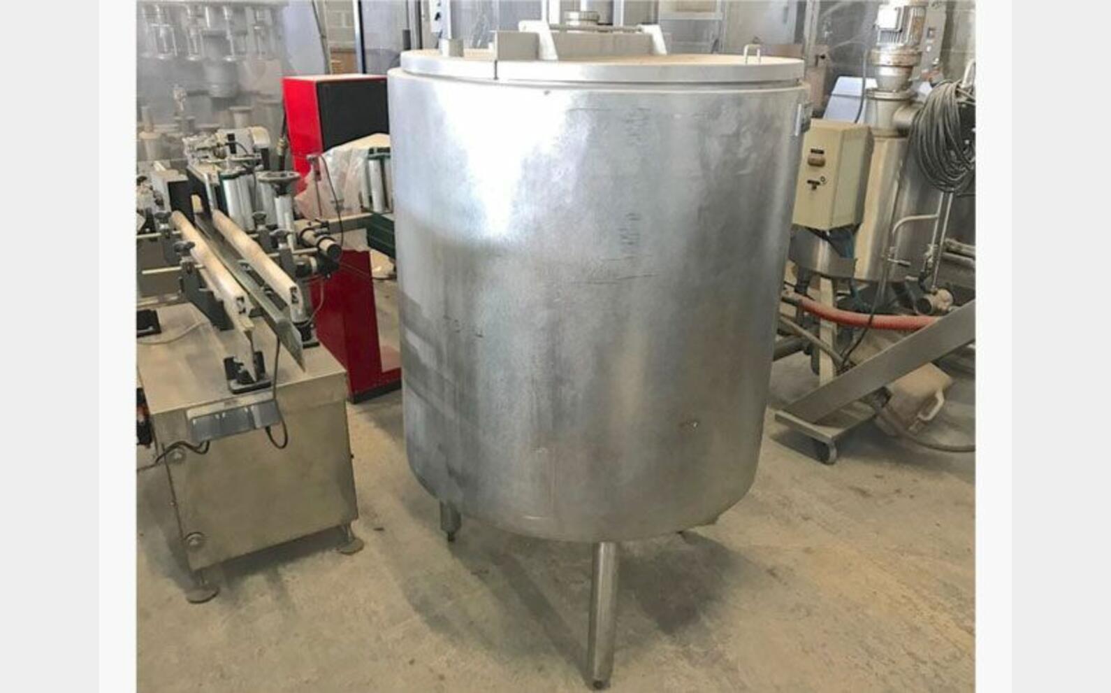 Cuve inox avec barboteur 5.5 HL (550 litres)