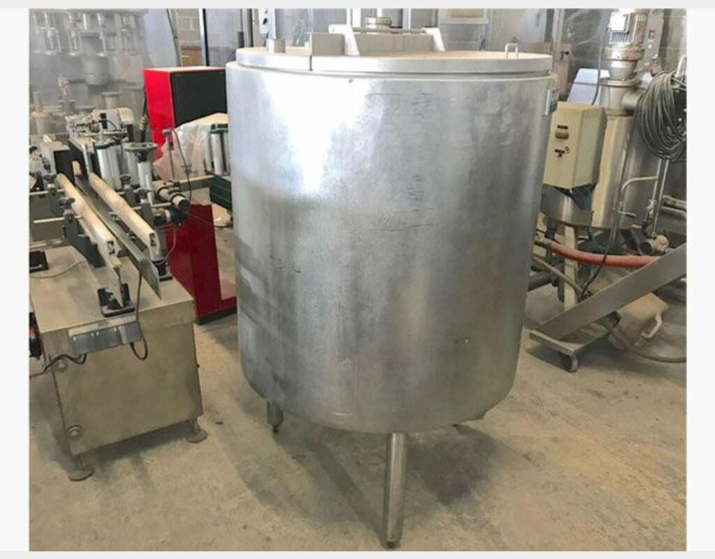 Tank with stainless steel 5,5 HL (550 liters)