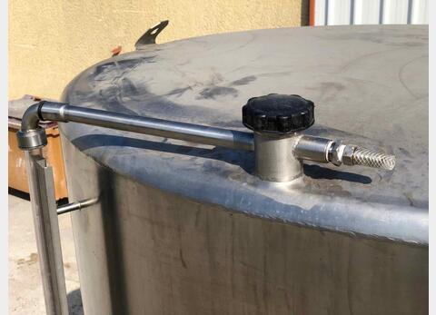 Cuve stockage inox Ann&eacute;e : 2000 Marque :  MICHEL VAUTIER