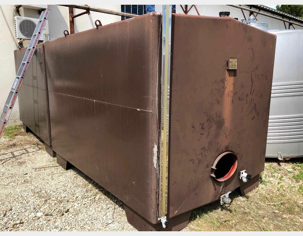 Cuve acier rev&ecirc;tu