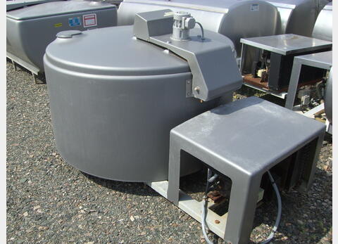 Tank à lait Serap 1090 litres  - Inox 304 , isolation Polyester .