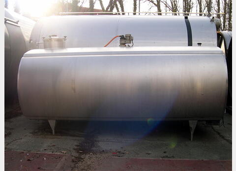 CUVE HORIZONTALE INOX 304L DE 60 HLS - Marque : ALPHA LAVAL