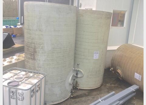 Cuve fibre cylindrique verticale