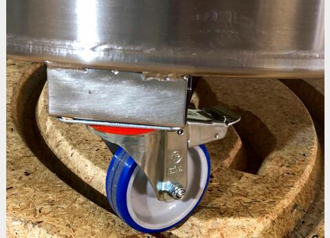 304 ss tank - On wheels 4.1 HL (410 Litres) ARSILAC