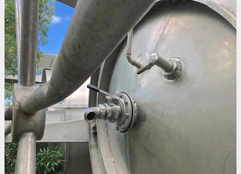 316L stainless steel tank - Sup feet - Agitated