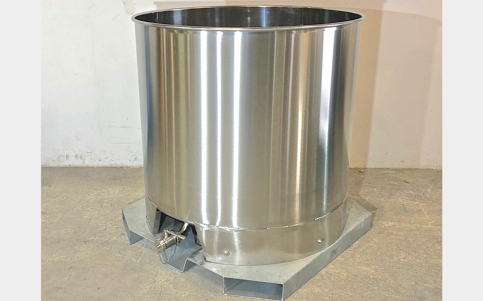 304 stainless steel tank - SBPA1000D 10HL (1028 liters) ARSILAC