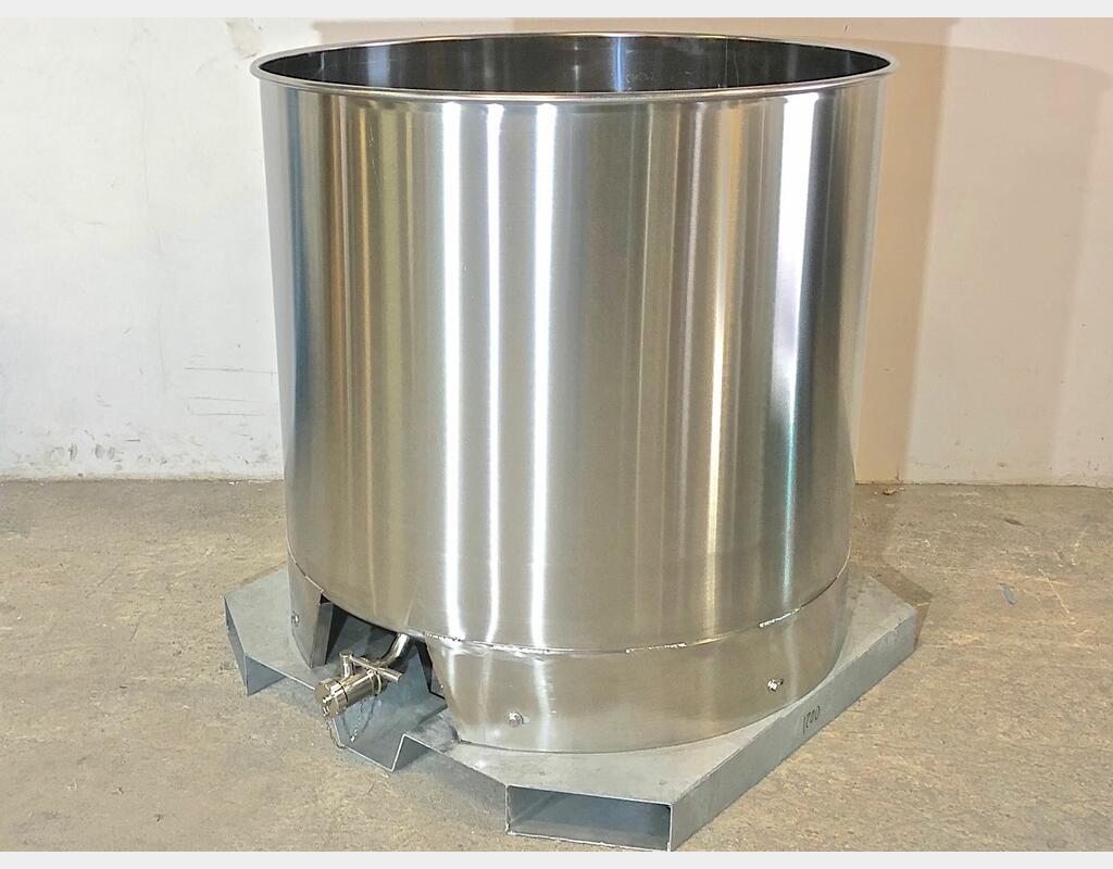 304 stainless steel tank - SBPA1000D 10HL (1028 liters) ARSILAC