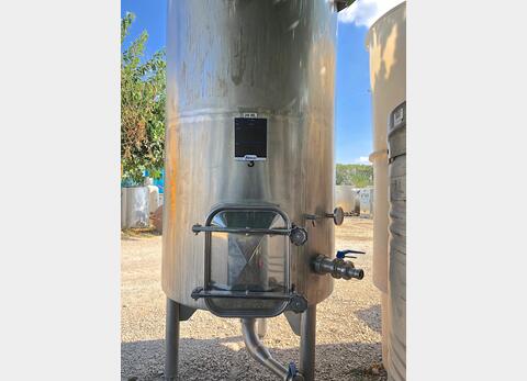 Cuve inox chapeau flottant - Volume de 2000 litres (20 hls)