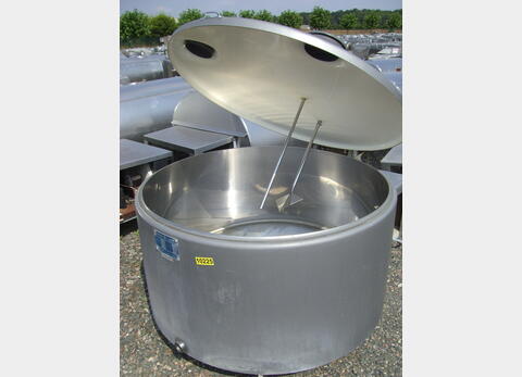 Tank à lait Serap 1090 litres  - Inox 304 , isolation Polyester .