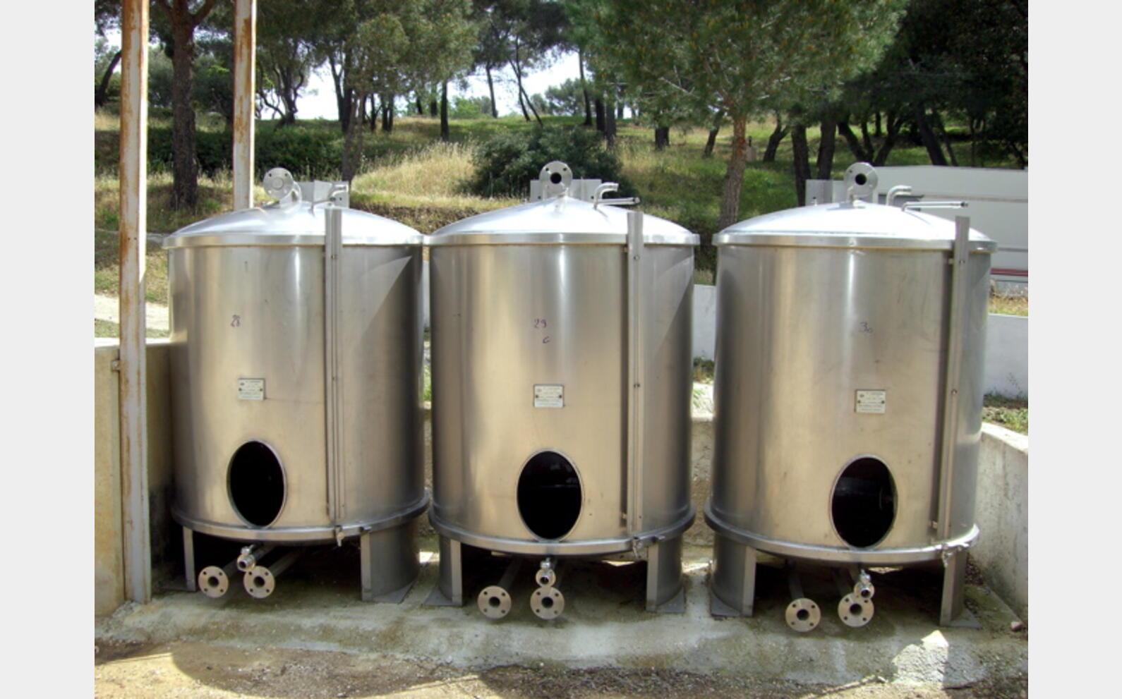 cuve stockage INOX 304 Agroalimentaire Marque STAI