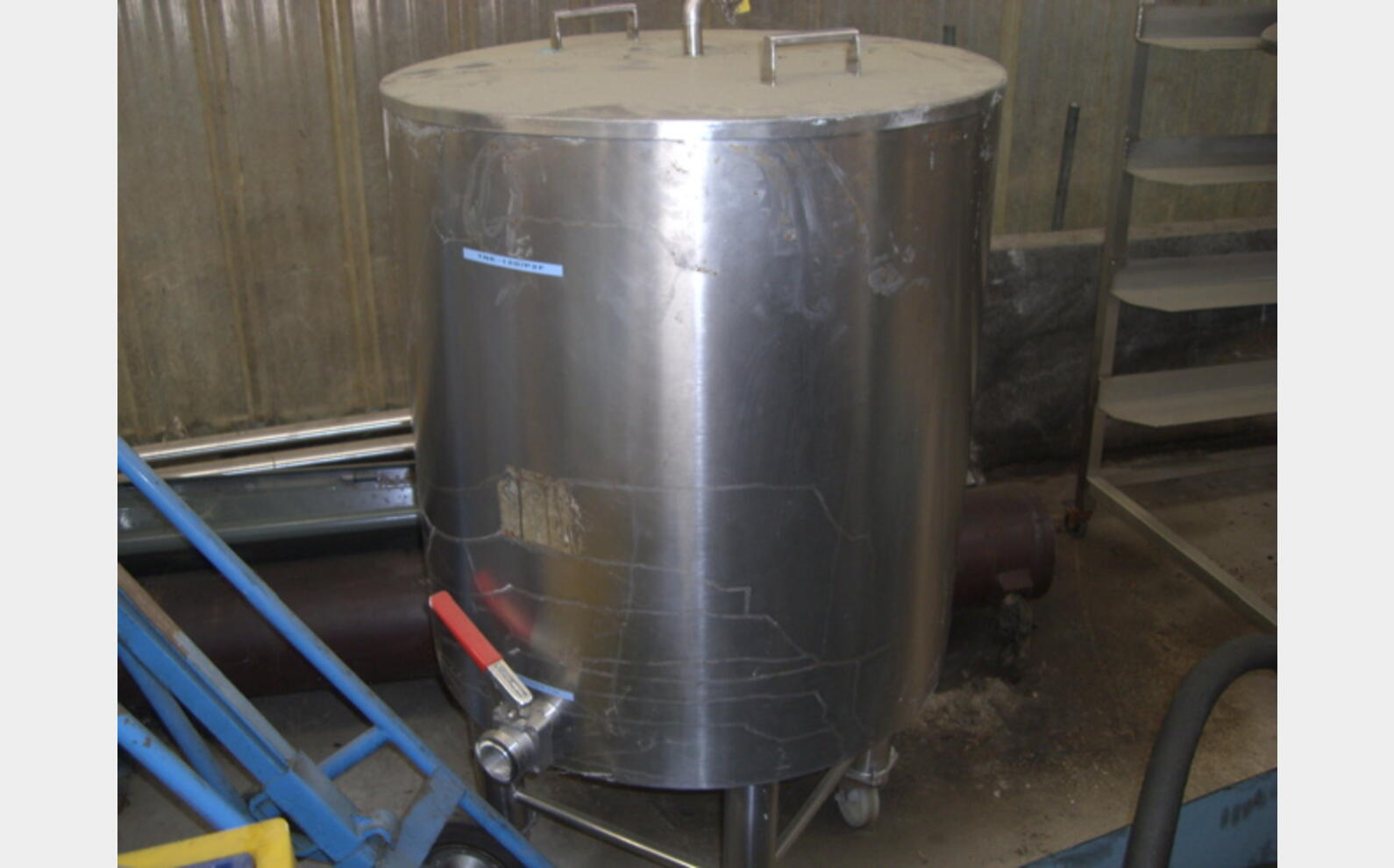 Cuve de stockage en INOX 316L - Volume : 280 litres