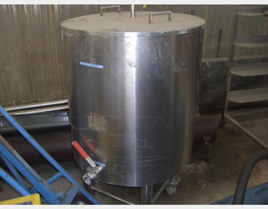 Cuve de stockage en INOX 316L - Volume : 280 litres
